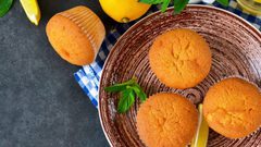 كب كيك الليمون بالقرفة