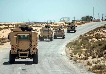 الجيش المصري يحبط تفجير إرهابي جنوب سيناء