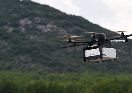 بدء استخدام الطائرات المسيرة في خدمات التوصيل