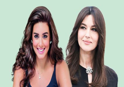 سر لقاء ياسمين صبري بمونيكا بيلوتشي (صورة)