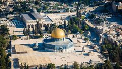 طلاب يؤدون القسم الطبي في الأقصى