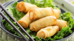 أصابع عجينة الفيلو بلحم الغنم