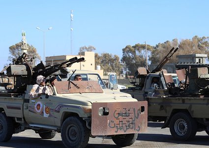 الوفاق الليبية تعلن إسقاط طائرة تابعة للجيش الوطني شرقي طرابلس