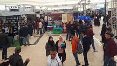 إطلاق فعاليات مهرجان التسوق الثالث في جامعة النجاح الوطنية