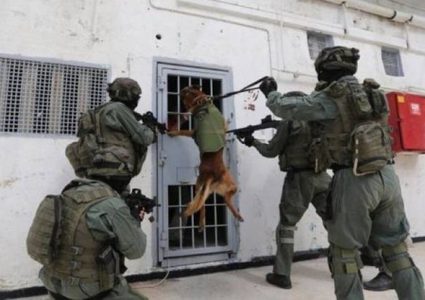 الحركة الاسيرة  تتعرض لاجراءات قمعية في سجون الاحتلال