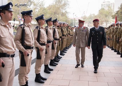 رئيس أركان الجيش البريطاني يصل "تل أبيب"