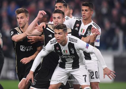 أياكس يقصي يوفنتوس من دوري أبطال أوروبا