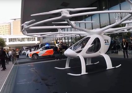 سنغافورة تعتمد التاكسي الطائر