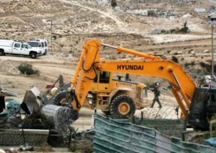 الاحتلال يهدم غرفتين زراعيتين جنوب بيت لحم