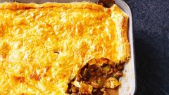 فطيرة اللحم بالعجين على الطريقة السعودية