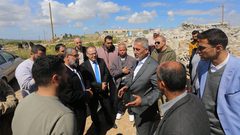 وزير الحكم المحلي يستنكر هدم الاحتلال لمنازل المواطنين