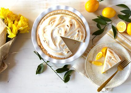 فطيرة الليمون بالمارينج