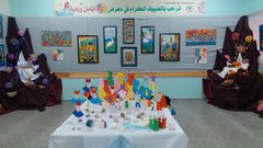 لينا ميدان ..معلمة تربط الفن بالمنهاج الدراسي