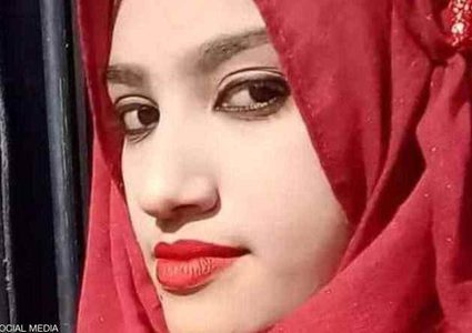 إحراق فتاة لإبلاغها عن تحرش مدير المدرسة بها