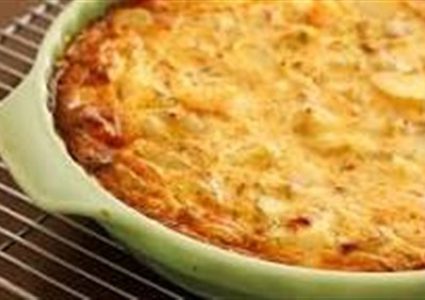 فطيرة بطاطس محمّرة