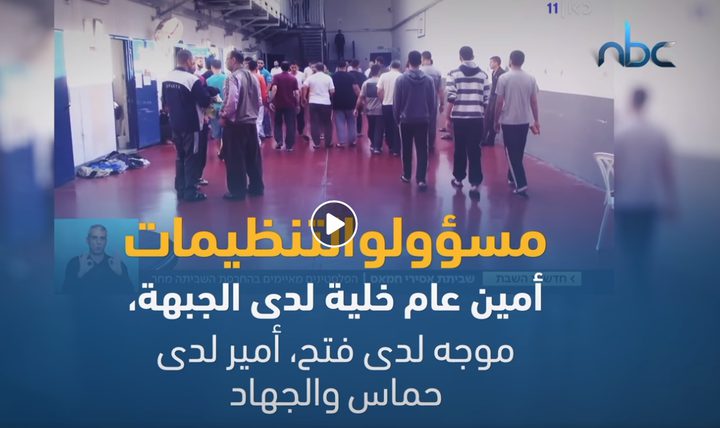 تعرف على أبرز المصطلحات التي يستخدمها الأسرى في سجون الاحتلال