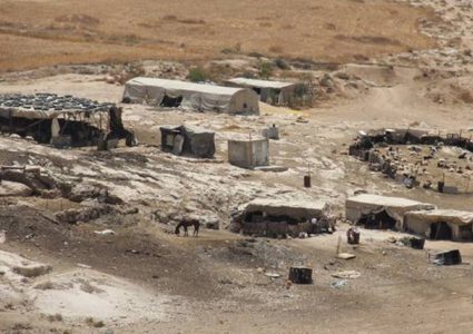 الاحتلال يعيد هدم خيمتين في مسافر يطا