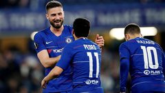 تشيلسي يحجز مكانا في المربع الذهبي للدوري الأوروبي