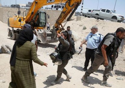 فعالية تضامنية مع أهالي قرية التوانة المهددة بالاستيطان