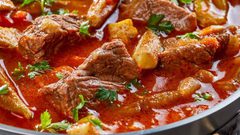 طاجن البامية بالفرن