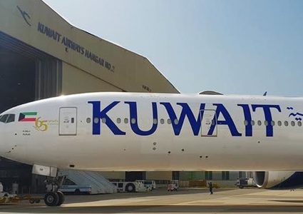 طائرة كويتية تصطدم بكتلة ثلجية وتهبط بسلام في بيروت