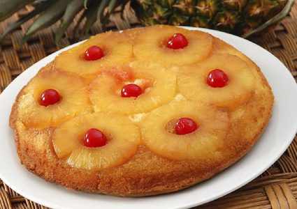 كيكة الأناناس الهشة