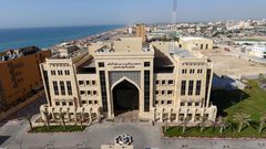 غزة: بدء تشغيل مستشفى حمد بحضور وفد قطري كبير