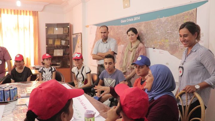 وفد طبي قطري يزور جمعية إعمار بخان يونس