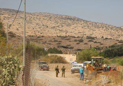 مستوطنون يقتحمون منطقة برك سليمان جنوب بيت لحم