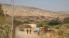 مستوطنون يقتحمون منطقة برك سليمان جنوب بيت لحم