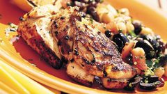 اللحم مع البطاطا الحلوة والزبيب