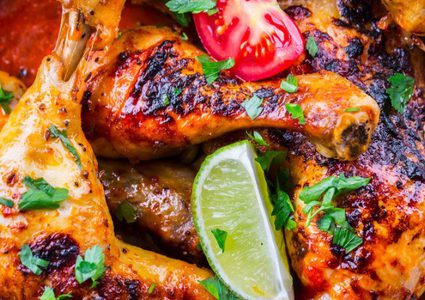 دجاج تركي بالفرن