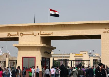 مصر تغلق معبر رفح يوم غد