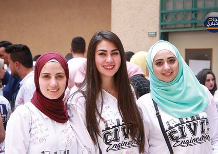 حفل تخرج طلاب كلية الهندسة وتكنولوجيا المعلومات