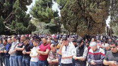 40 ألف مواطن يؤدون صلاة الجمعة بالمسجد الأقصى