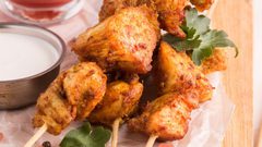 تتبيلة الشيش طاووق بالزبادي