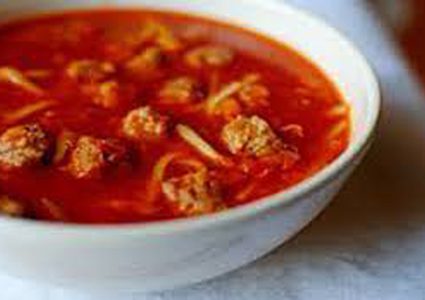 شوربة كرات اللحم على الطريقة الأندونيسيّة