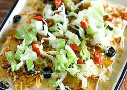 دجاج مع فليفلة هالابينو والبطاطا المخبوزة