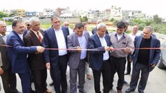 افتتاح شارع النبي الياس جيوس شرقي قلقيلية