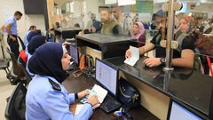 معبر الكرامة : 45 ألف مسافر تنقلوا الأسبوع الماضي