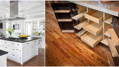 “بالصور” أهمية الرفوف لاستغلال المساحات بالمطبخ