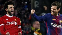 قبل مواجهة ميسي وصلاح.. الأرقام تكشف الفرق