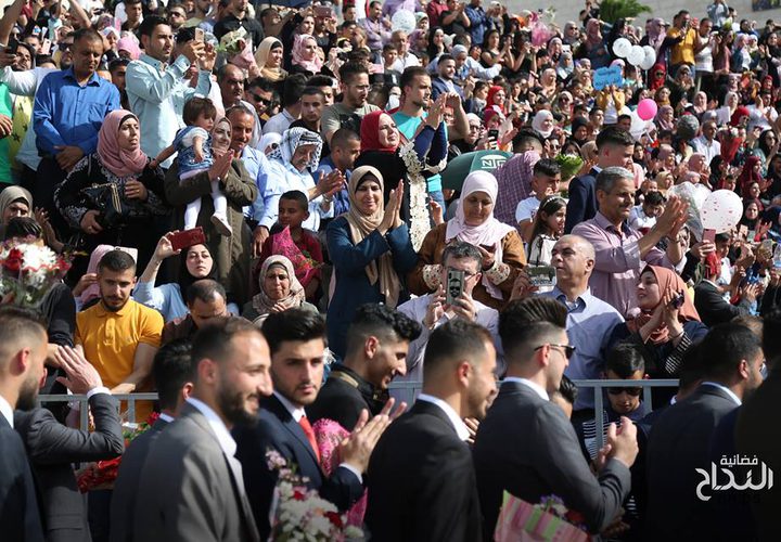 حفل تخرج طلاب كليات التربية والآداب والرياضة - مجلس اتحاد الطلبة في جامعة النجاح الوطنية