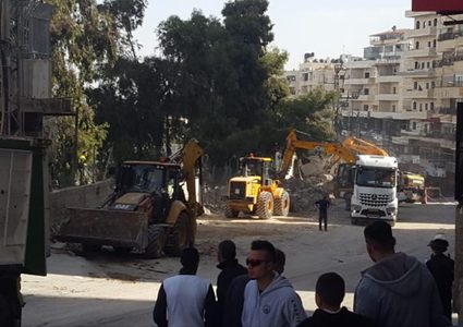 إصابات في اعتداء الاحتلال على مقدسيين تصدوا لعملية هدم منزل