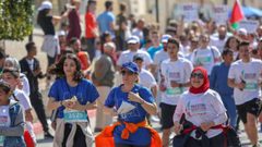 مبادرة دولية تضامنية للركض في مناطق "جدار الضم" في جنين
