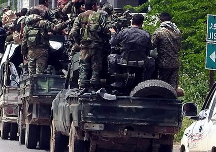 "صور" تدفق التعزيزات العسكرية السورية إلى المنطقة "منزوعة السلاح"