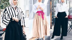 "صور" للمحجبات في رمضان ..8 موديلات بسيطة وألوانها مبهجة