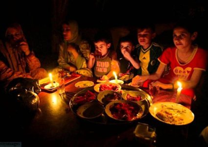 جدول الكهرباء في غزة خلال شهر رمضان
