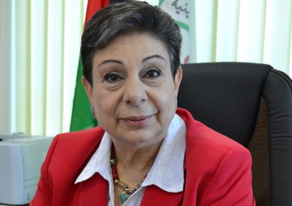 عشراوي تطلع وفداً برلمانياً ألمانياً على آخر التطورات السياسية