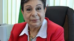 عشراوي تطلع وفداً برلمانياً ألمانياً على آخر التطورات السياسية